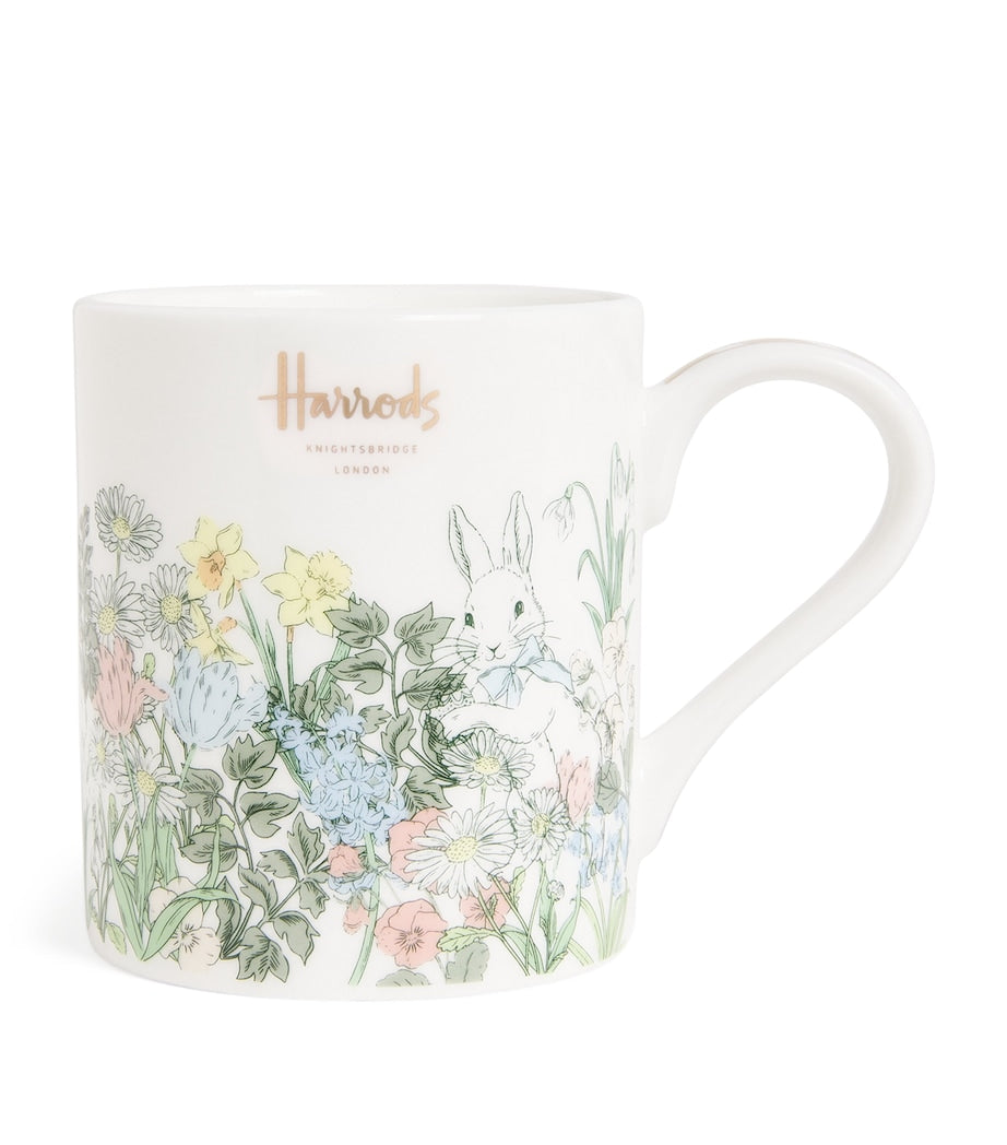 Harrods bone china Easter kids mug, UK version