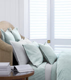 Ralph Lauren Oxford Evergreen King Duvet Cover 240cm x 220cm, imported from the UK