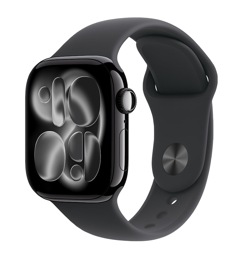 Apple smartwatch Jet Black Aluminium with Sport Band 42mm - British product