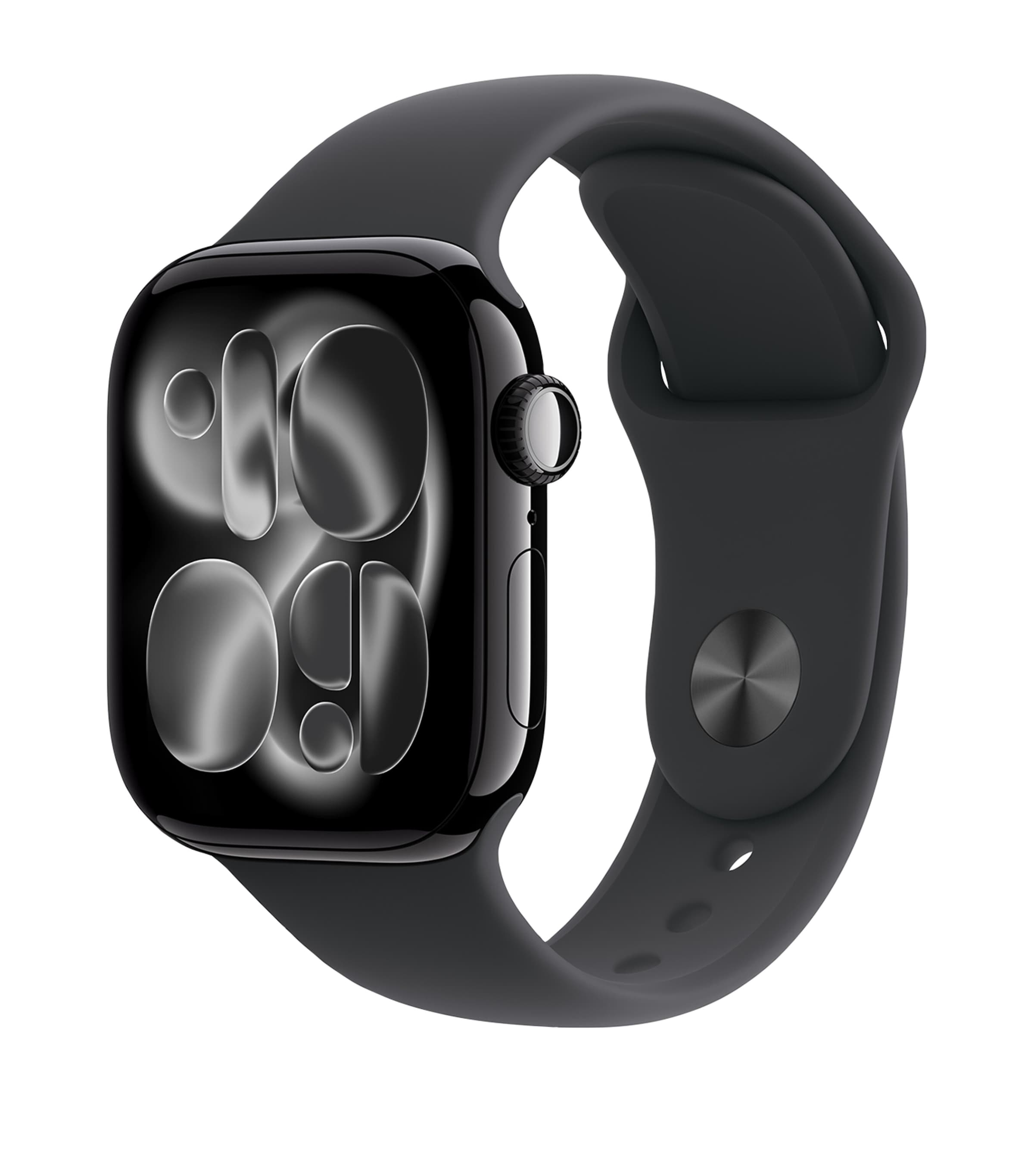 Apple smartwatch Jet Black Aluminium with Sport Band 42mm - British product