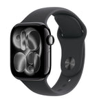 Apple smartwatch Jet Black Aluminium with Sport Band 42mm - British product