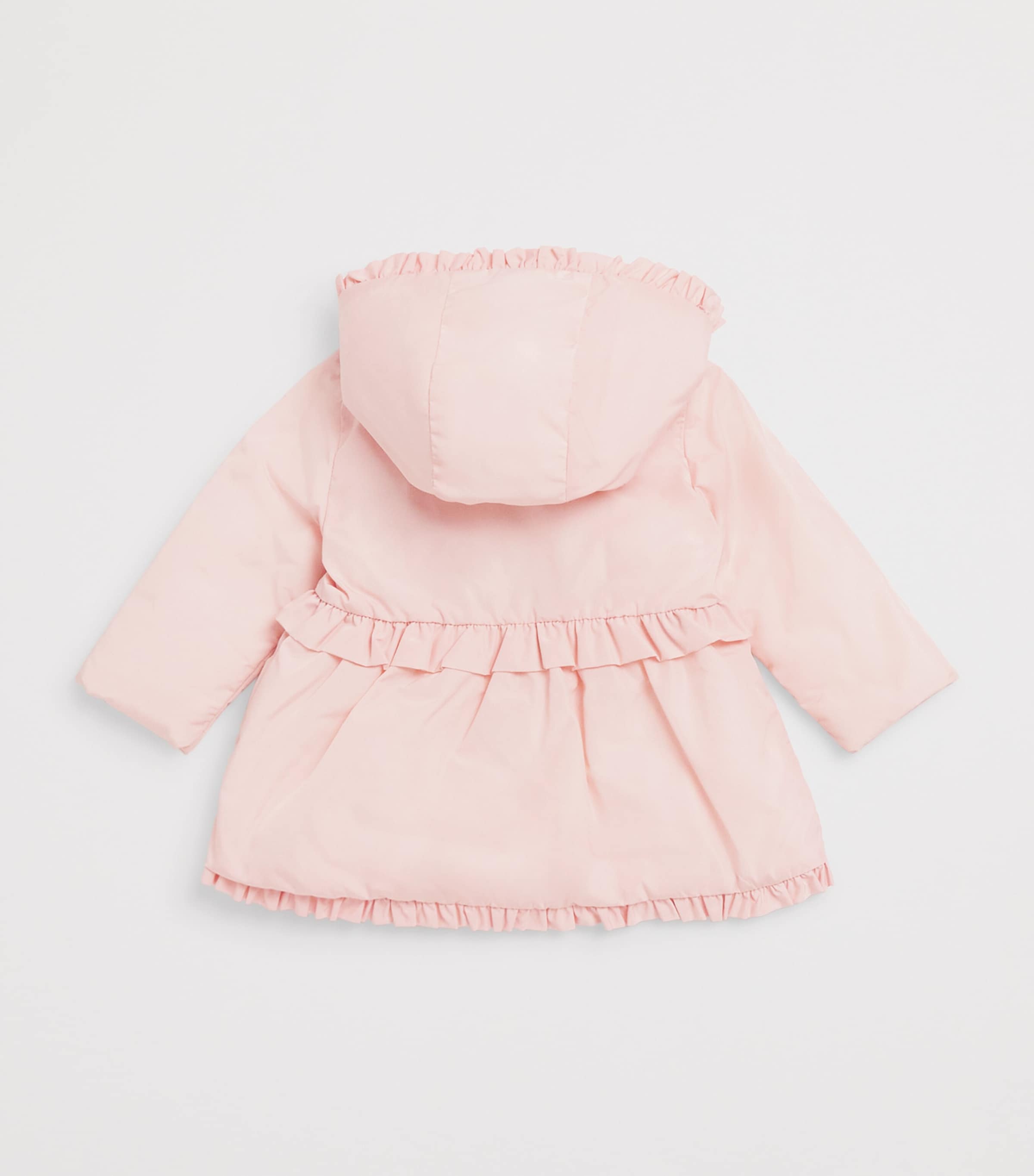 Patachou Ruffle-Trim Padded Coat 3 Months - 4 Years, imported from the UK