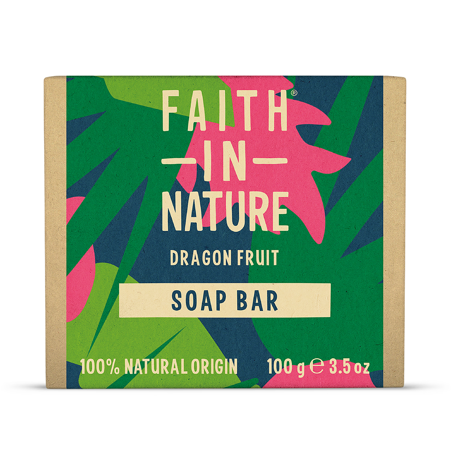 Faith In Nature Dragon Fruit Soap Bar 100g - British product