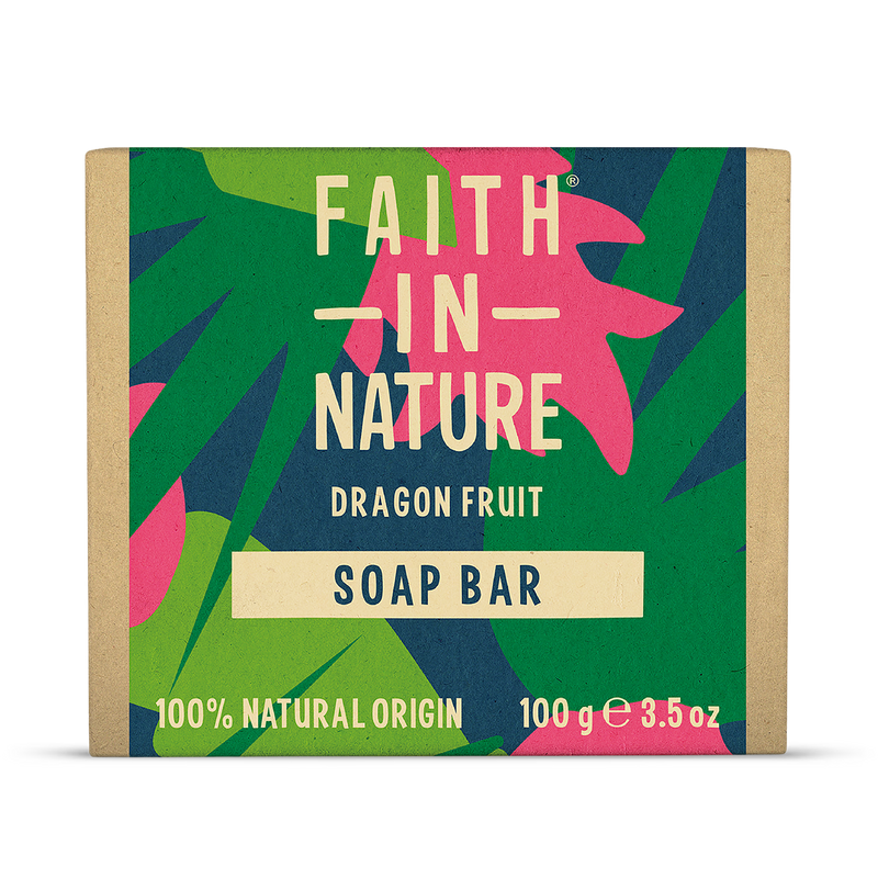 Faith In Nature Dragon Fruit Soap Bar 100g - British product