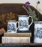 Burleigh Asiatic Pheasants ceramic tankard jug 160ml - British product