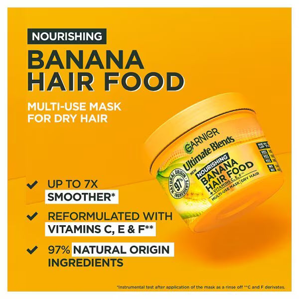 Garnier Banana Hair Mask 390ml, UK version