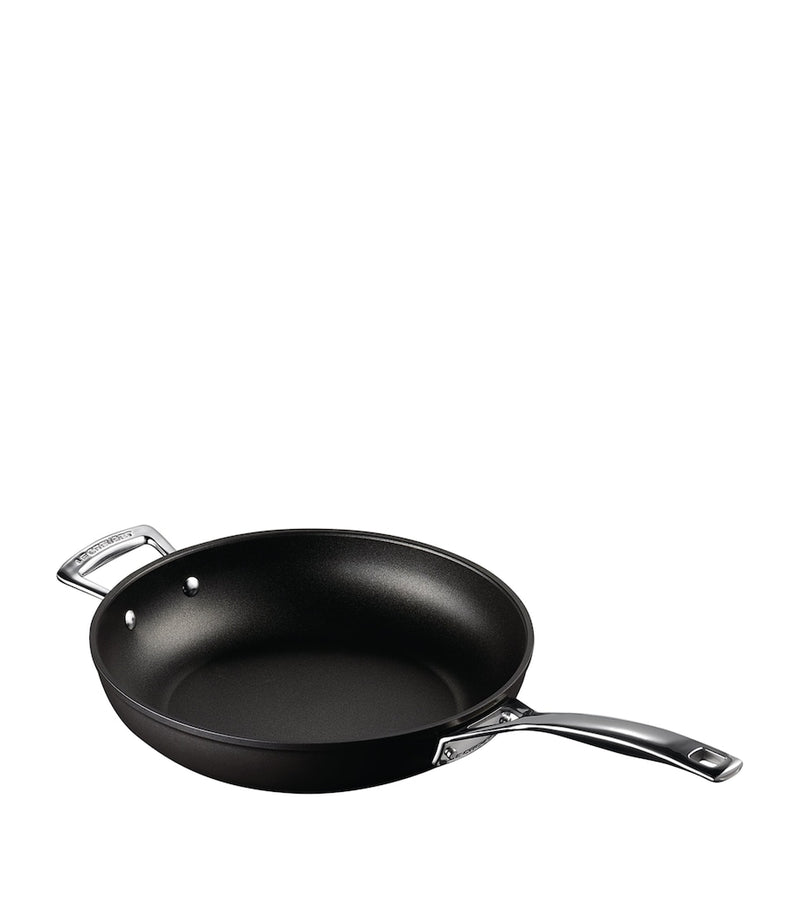 Le Creuset toughened non-stick deep frying pan 28cm, UK version