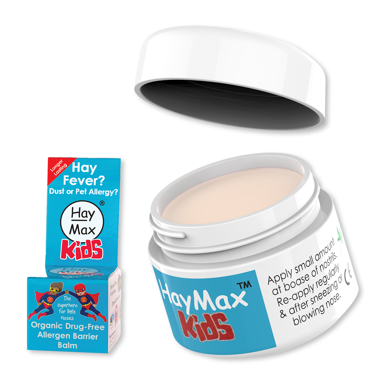 HayMax Kids Pollen Barrier Balm 5ml, UK version