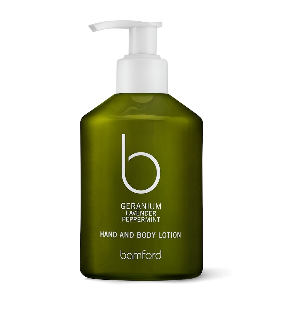 Bamford Geranium Hand and Body Lotion 250ml - British product