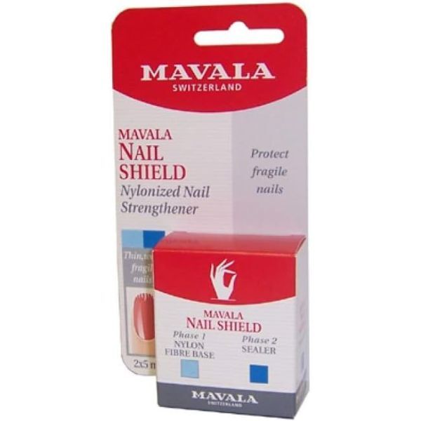 Mavala Nail Shield 2 Phase 2 x 5ml, imported from the UK