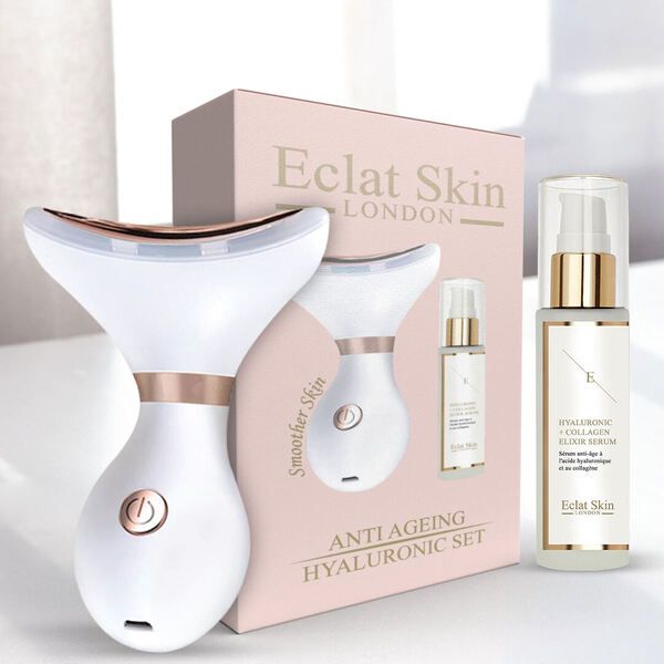 Eclat Skin Anti-Ageing  Set ( Neck &amp;amp; Jawliner + HA Serum)