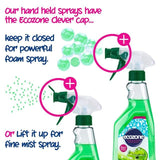 Ecozone 3 in 1 Anti-Bacterial Multi Surface Cleaner Aloe &amp;amp; Cucumber   500ml