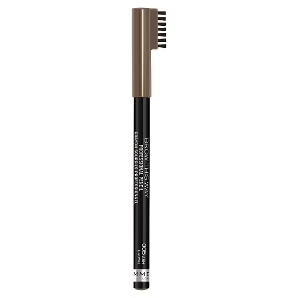 Rimmel London Brow Pencil 005 Ash Brown - British product