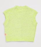 Billieblush knitted appliqué cardigan for children aged 2-12 years - British product