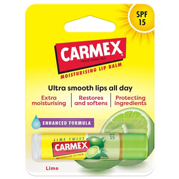 Carmex Ultra Lip Balm Lime Twist 4.25g - British product