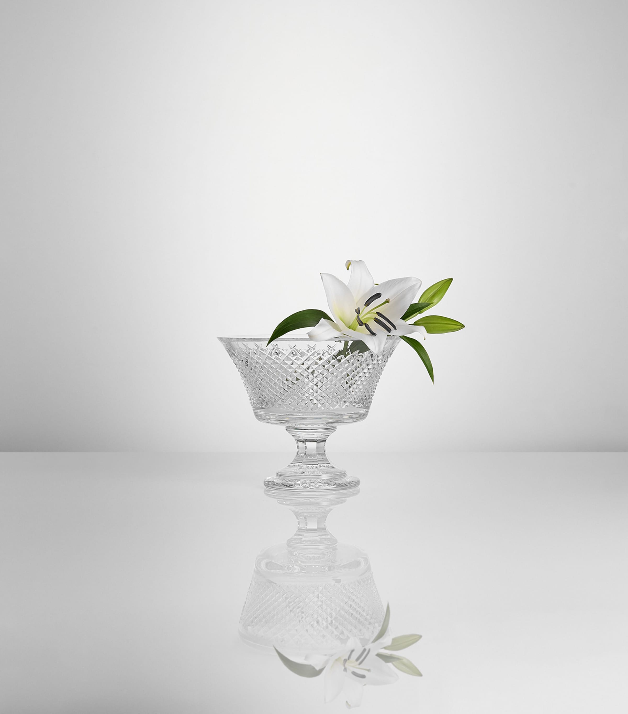 Waterford Alana crystal centrepiece bowl 25cm (British brand)