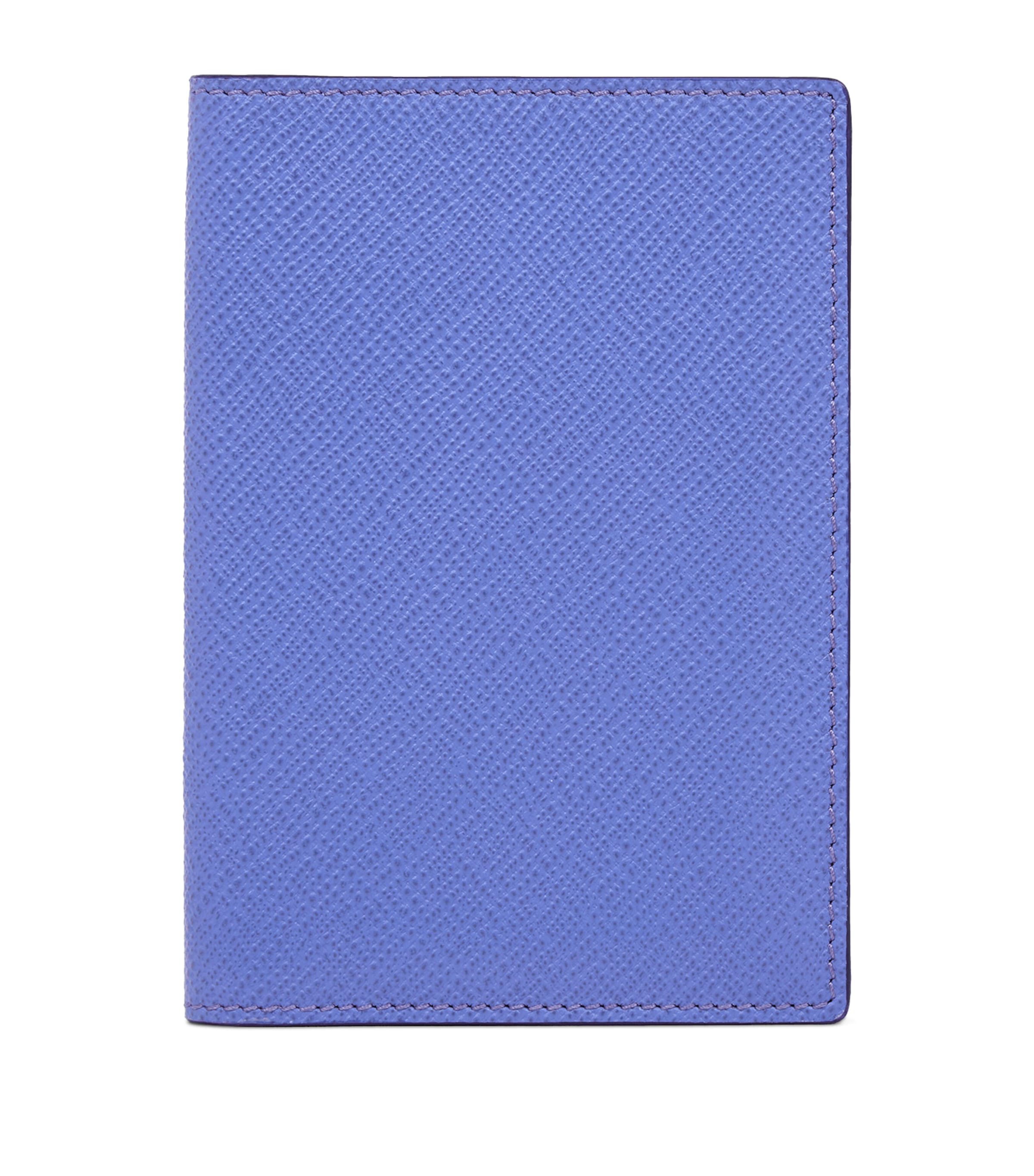 Smythson calfskin Panama passport cover (British brand)