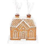 Something Different Gingerbread House Incense Cone Holder Stoneware (British brand)