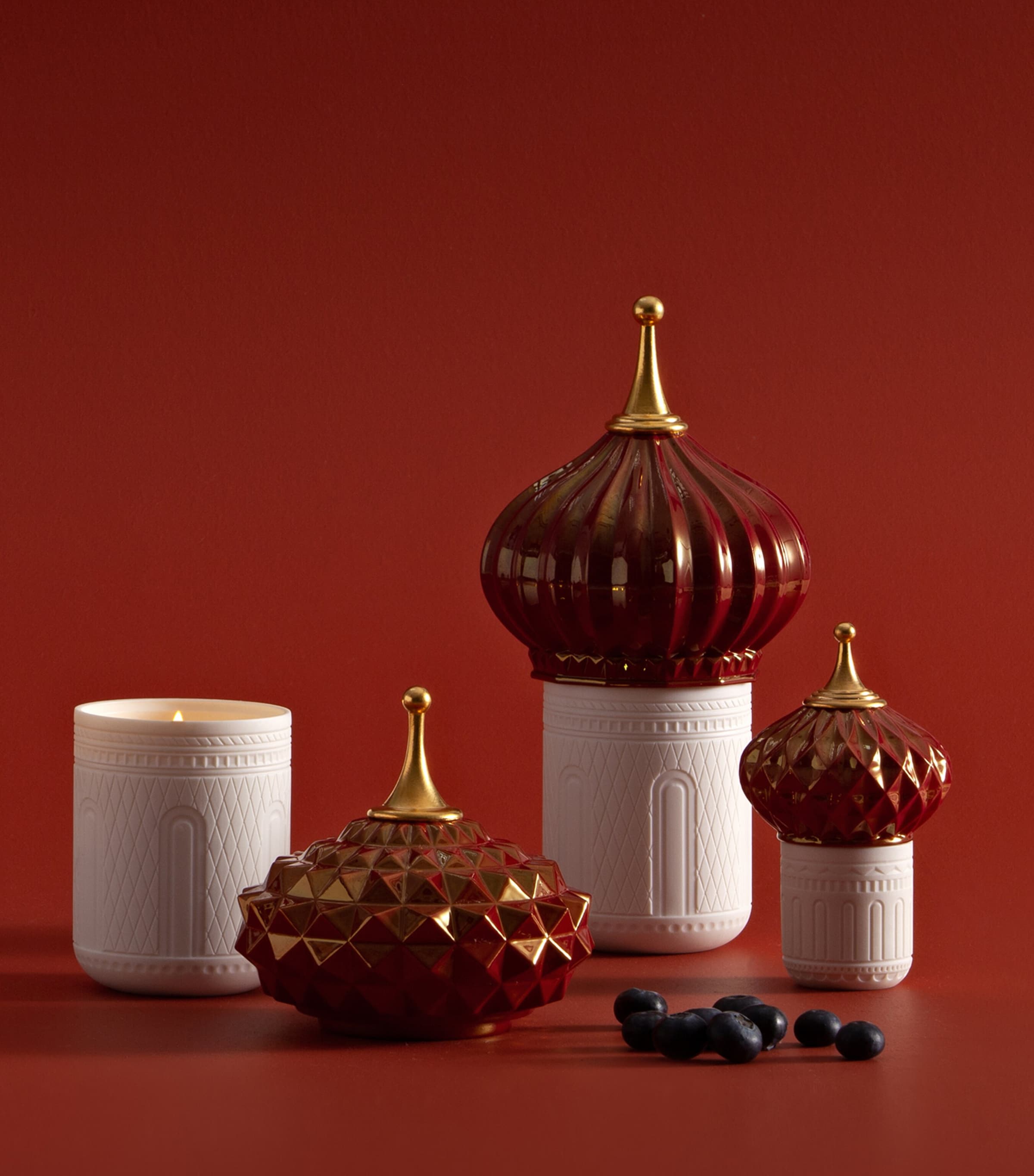 Lladró 1001 Lights North Tower candle 200g, UK version
