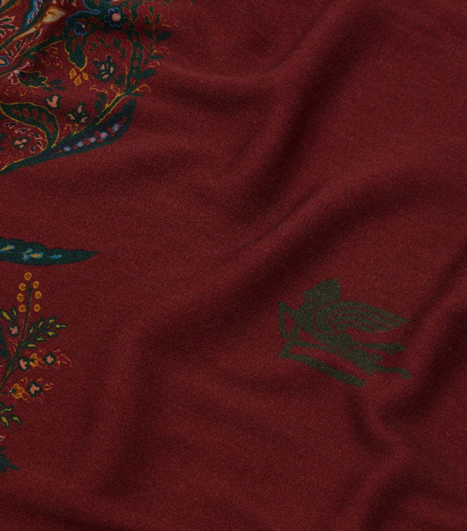 Etro Clergy wool throw 140cm x 180cm - British product