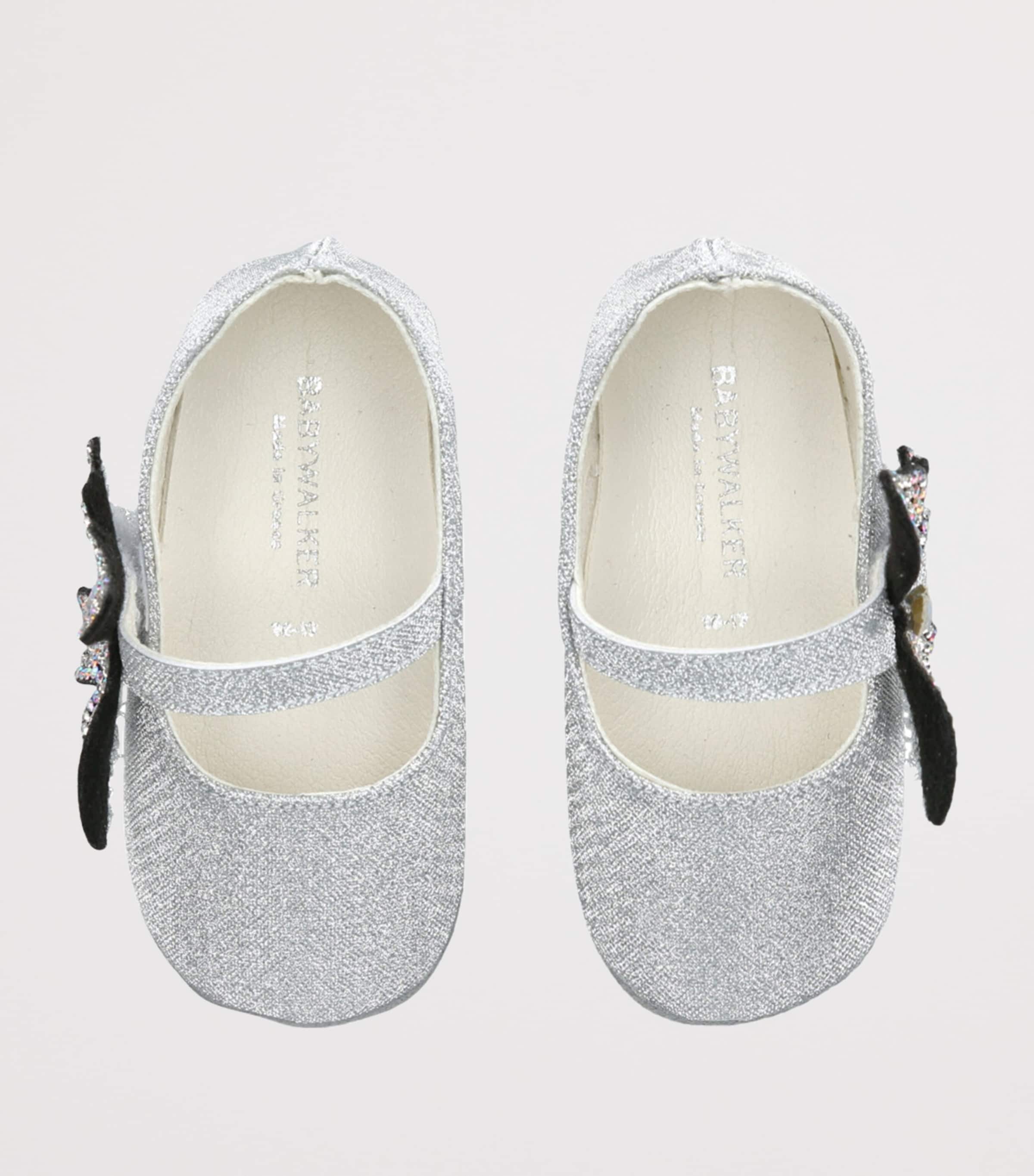 BabyWalker crystal butterfly ballet flats - British product