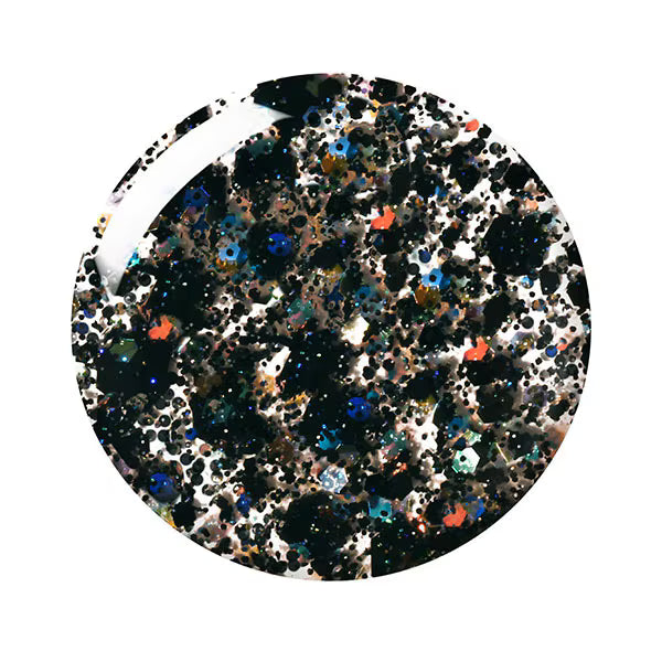 Barry M Glitter Effect Nail Paint Black Tie - British product