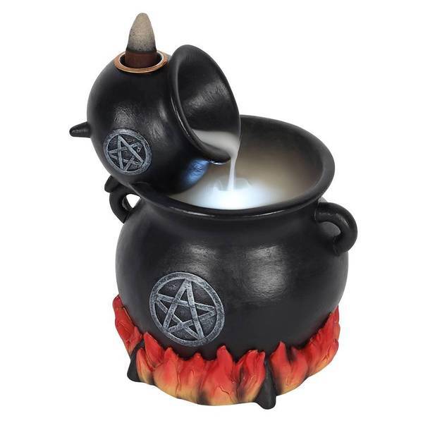 Something Different Cauldron Incense Burner Resin 16cm (British brand)