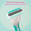 MyIntuition Quattro Sensitive Comfort razor 3 pack - British product
