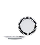 Prada porcelain chequerboard dessert plates set 22cm, imported from the UK