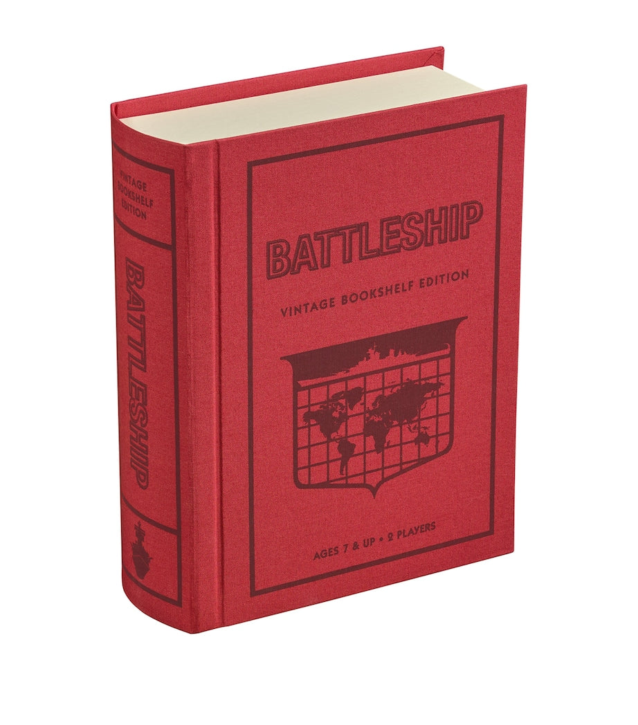 Vintage Bookshelf Battleship board game (British brand)