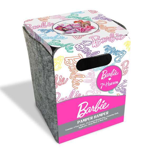 7th Heaven Barbie Pamper Hamper Skincare Gift Set - British product