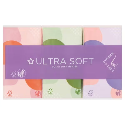 Superdrug Ultra Myke Lommetørkepapir 6-pakning