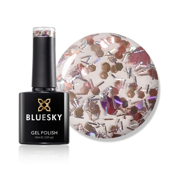Bluesky Gel Nail Polish Flirt shade - British product
