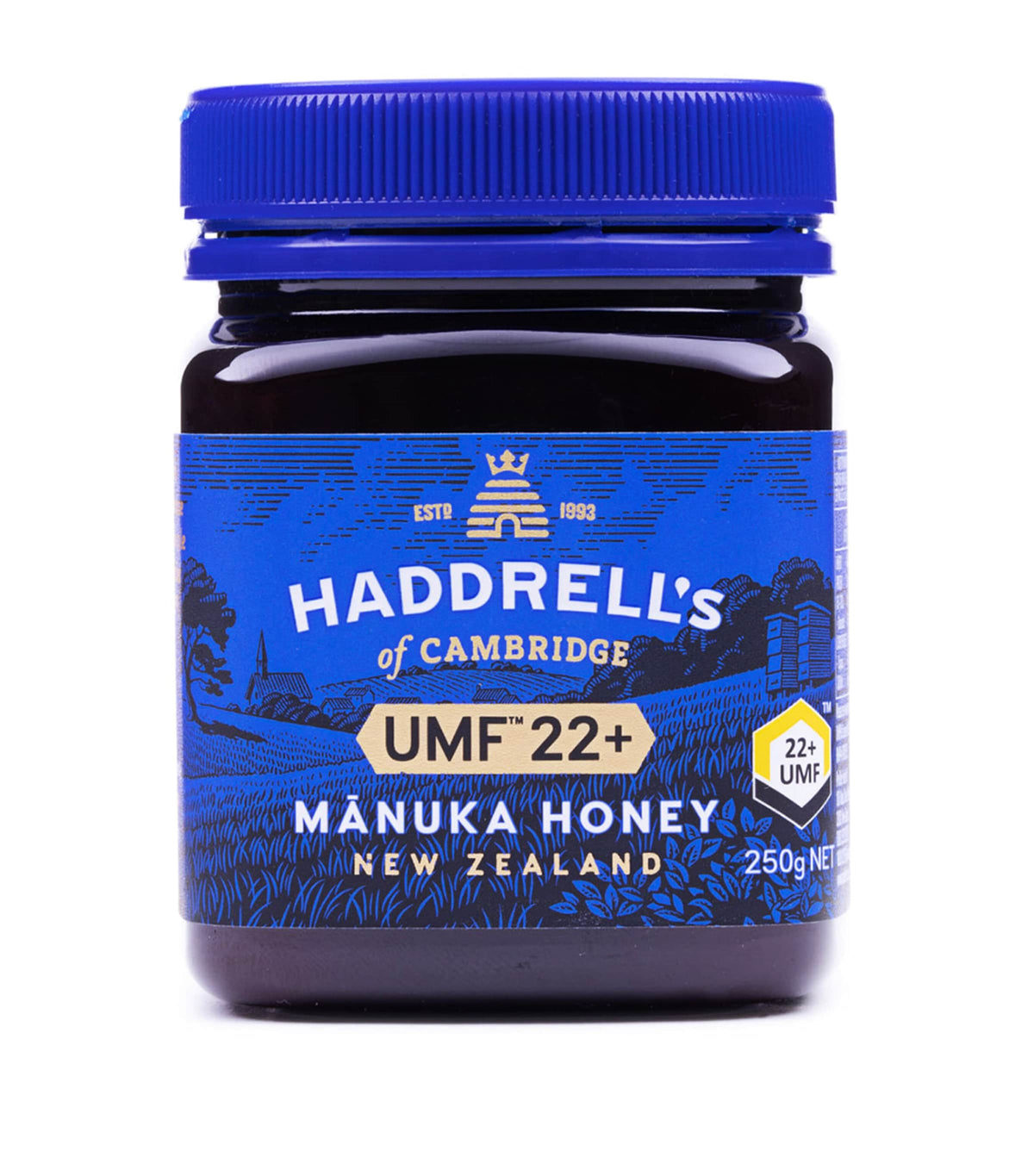 Haddrell's of Cambridge Manuka Honey UMF 22+ 250g - British product