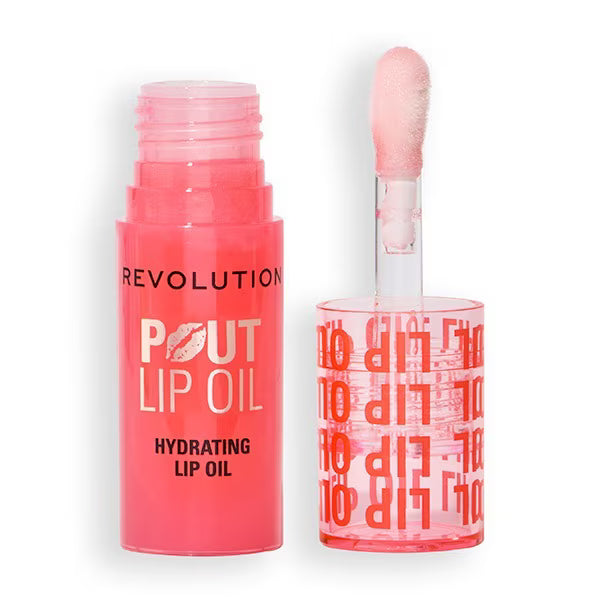 Revolution Pout Lip Oil Juicy Peach lip treatment, imported from the UK