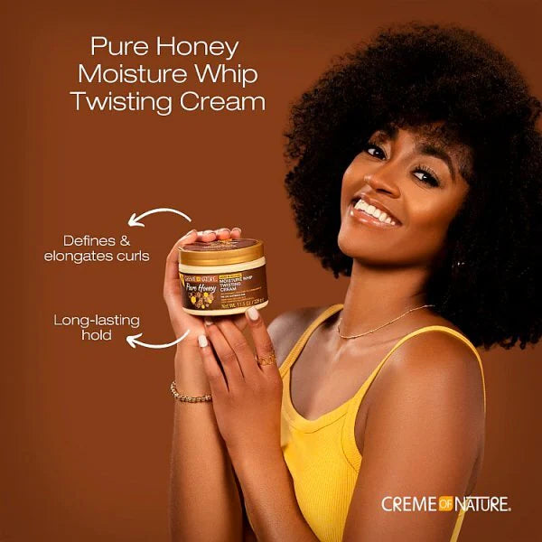 Creme of Nature honey twisting cream 326g - British product