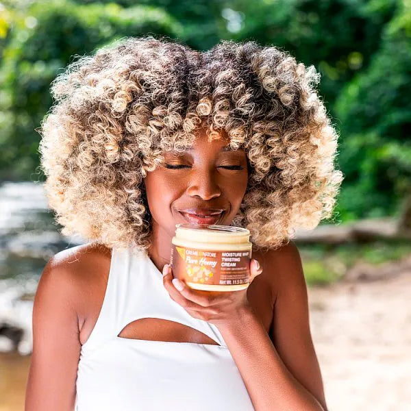 Creme of Nature honey twisting cream 326g - British product