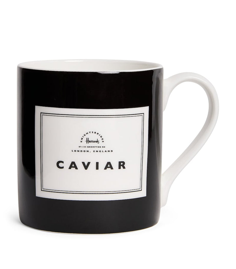 Harrods caviar logo mug, UK version
