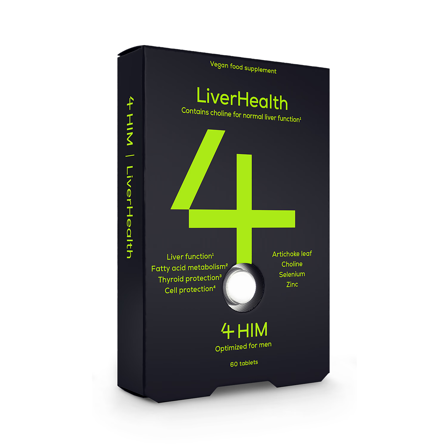 4Him Liverhealth Liver Support 60 Vegan Tablets