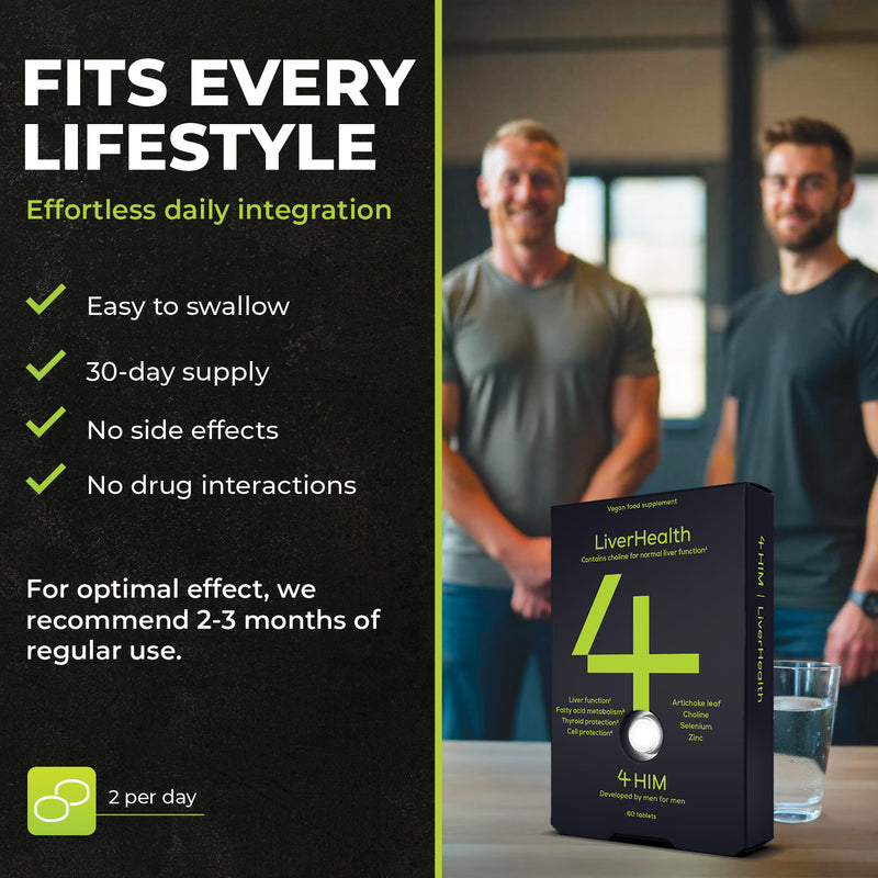 4Him Liverhealth Liver Support 60 Vegan Tablets