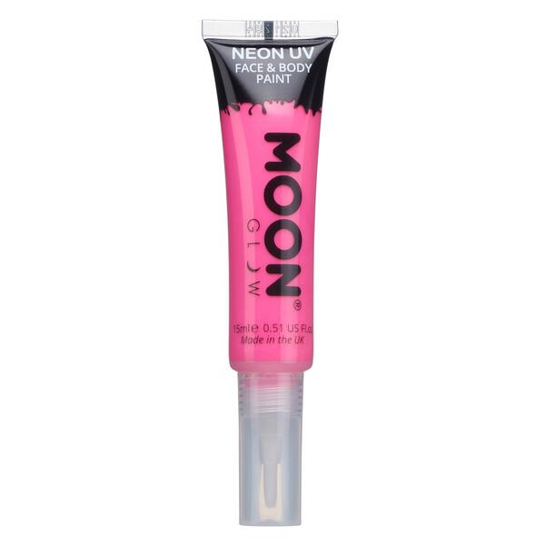 Moon Glow face paint intense pink, imported from the UK