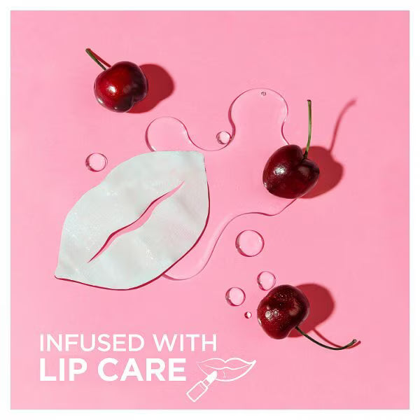 Garnier Moisture Bomb Cherry Lip Mask 5 Sheets, UK version