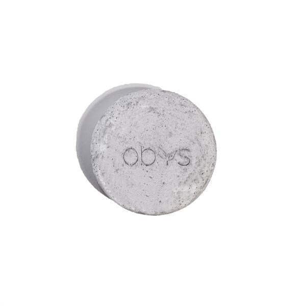 Obvs Skincare salt soap peppermint charcoal 90g, imported from the UK