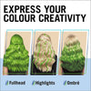 Schwarzkopf LIVE Ultra Bright Vivid Green 024 hair dye (British brand)