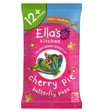 Ella's Kitchen Organic Cherry Pie Butterfly Pops Multipack Toddler Snack 12+ Months 5x12g