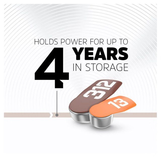 Energizer Hearing Aid batteries 312   8 per pack