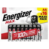 Energizer Max AA Batteries Alkaline   16 per pack