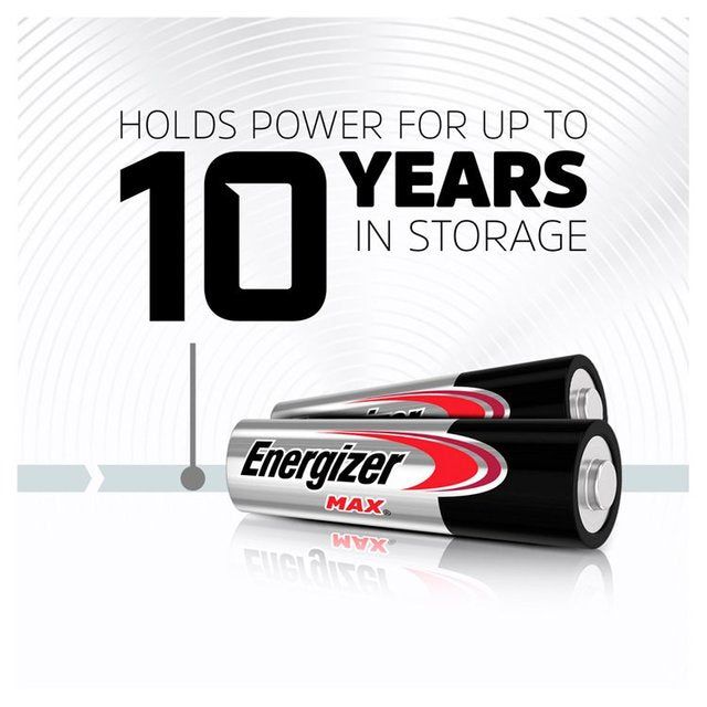 Energizer Max AAA Batteries Alkaline   6 per pack