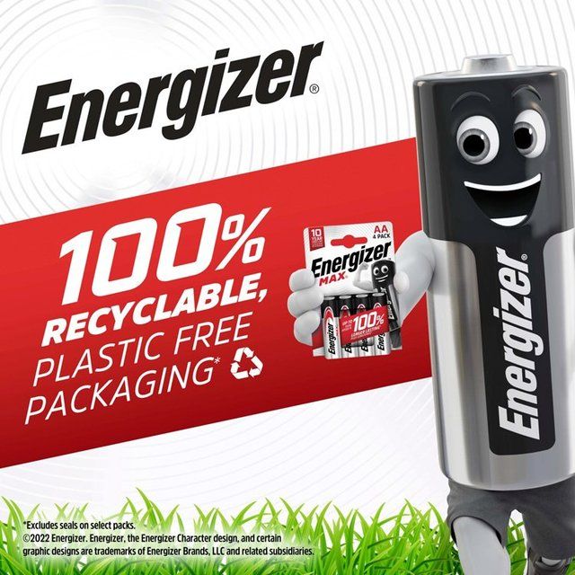 Energizer Max Alkaline AA   6 per pack