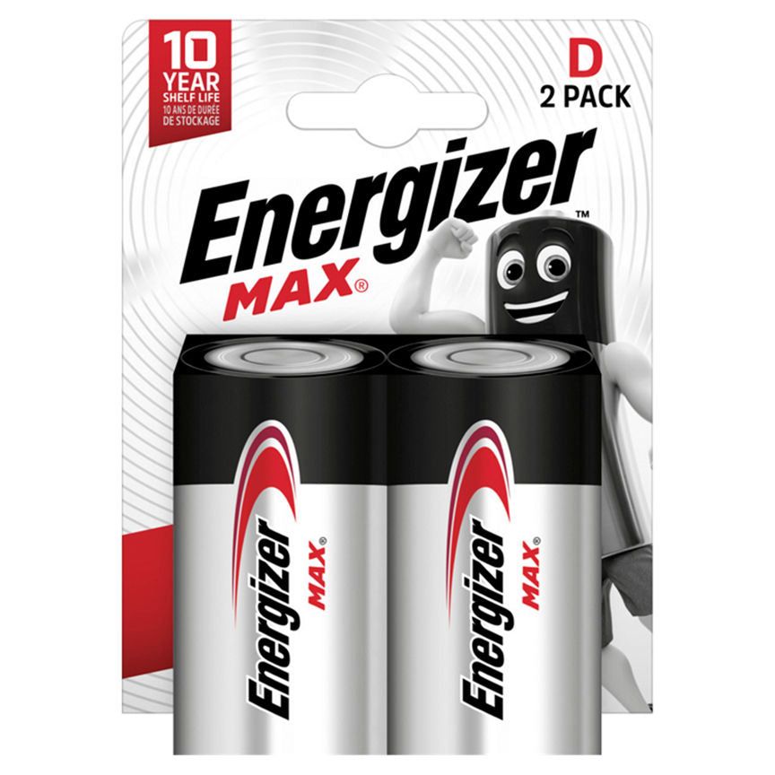 Energizer MAX&amp;reg; Alkaline D Batteries